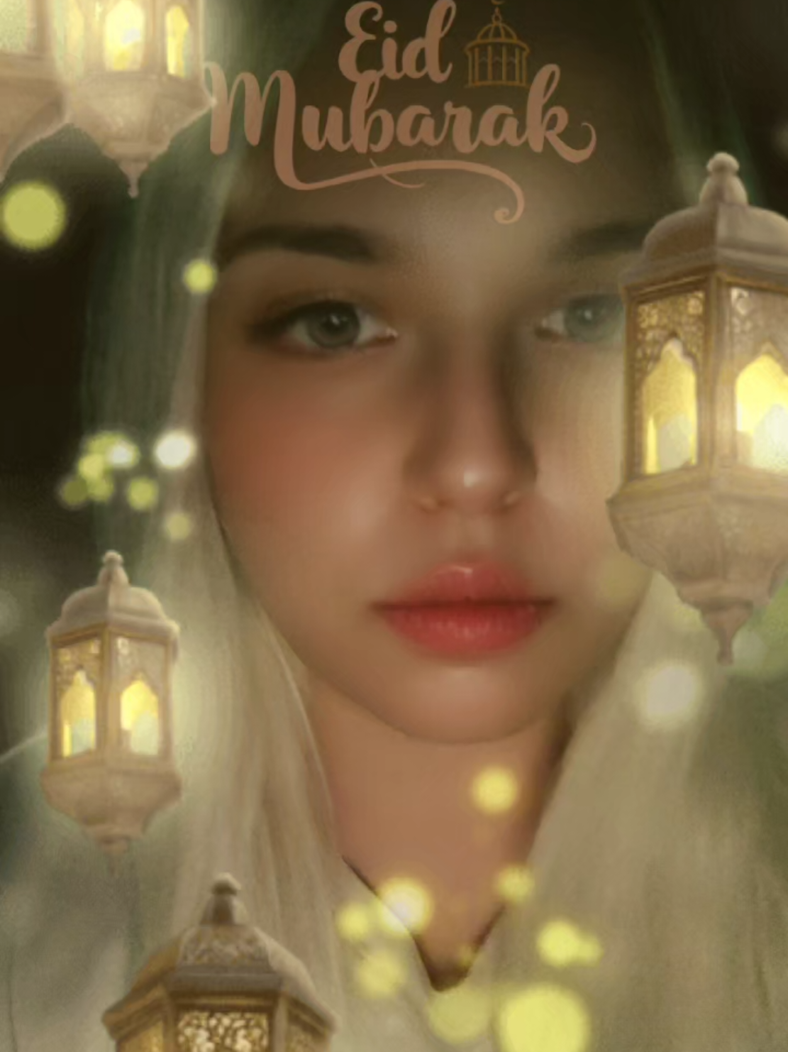 Eid Mubarak🌙to all my Friends and use my new filter if you like It!✨⭐🌙 #eidmubarak #ramadanfilter 