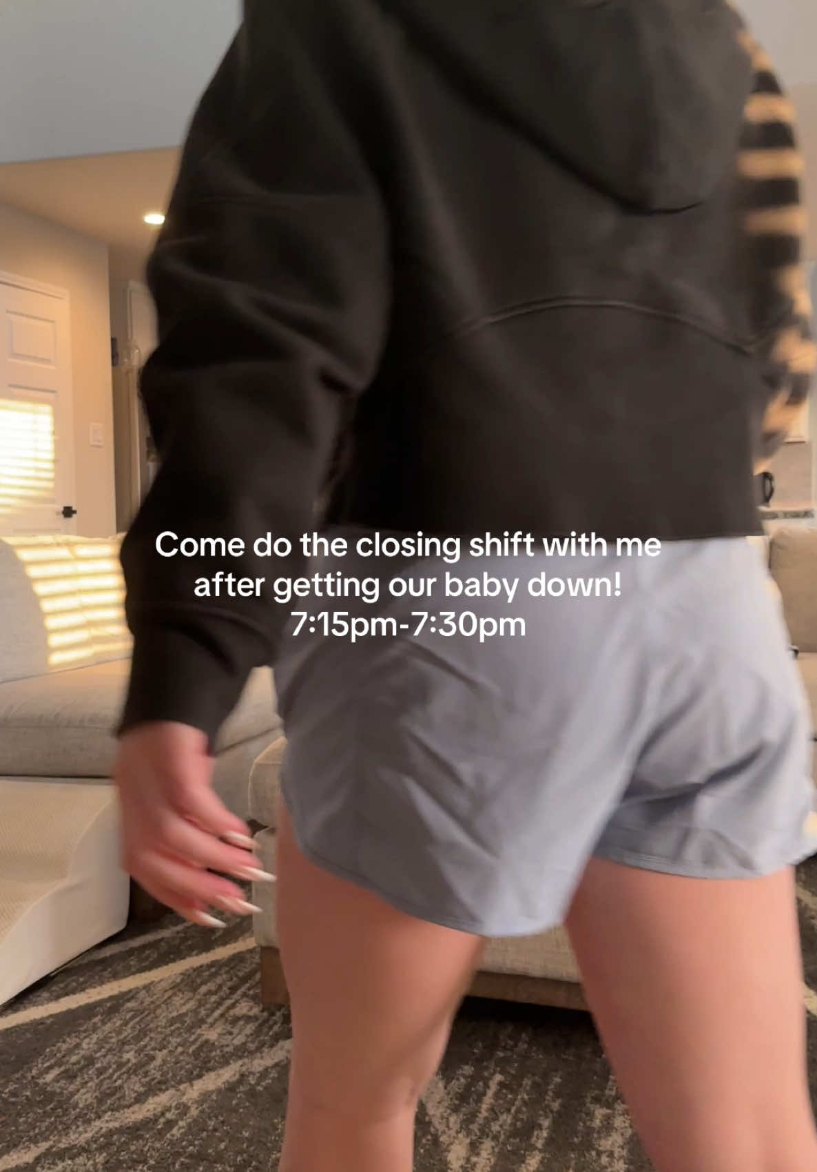 Clean your living space up each night! Your tomorrow morning self will thank you!  #babiesoftiktok #sahmvlogs #5monthsold #closingshiftcleaning #wfhmom #mominfluencer #firsttimemom #dayinmylifevlog 