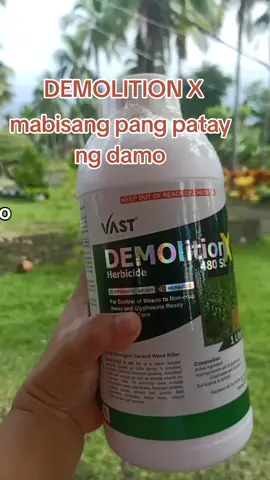 Demolition X mabisang pang patay ng damo sa palayan. #demolitionx  #killgrass  #pamataydamo  #herbicide 
