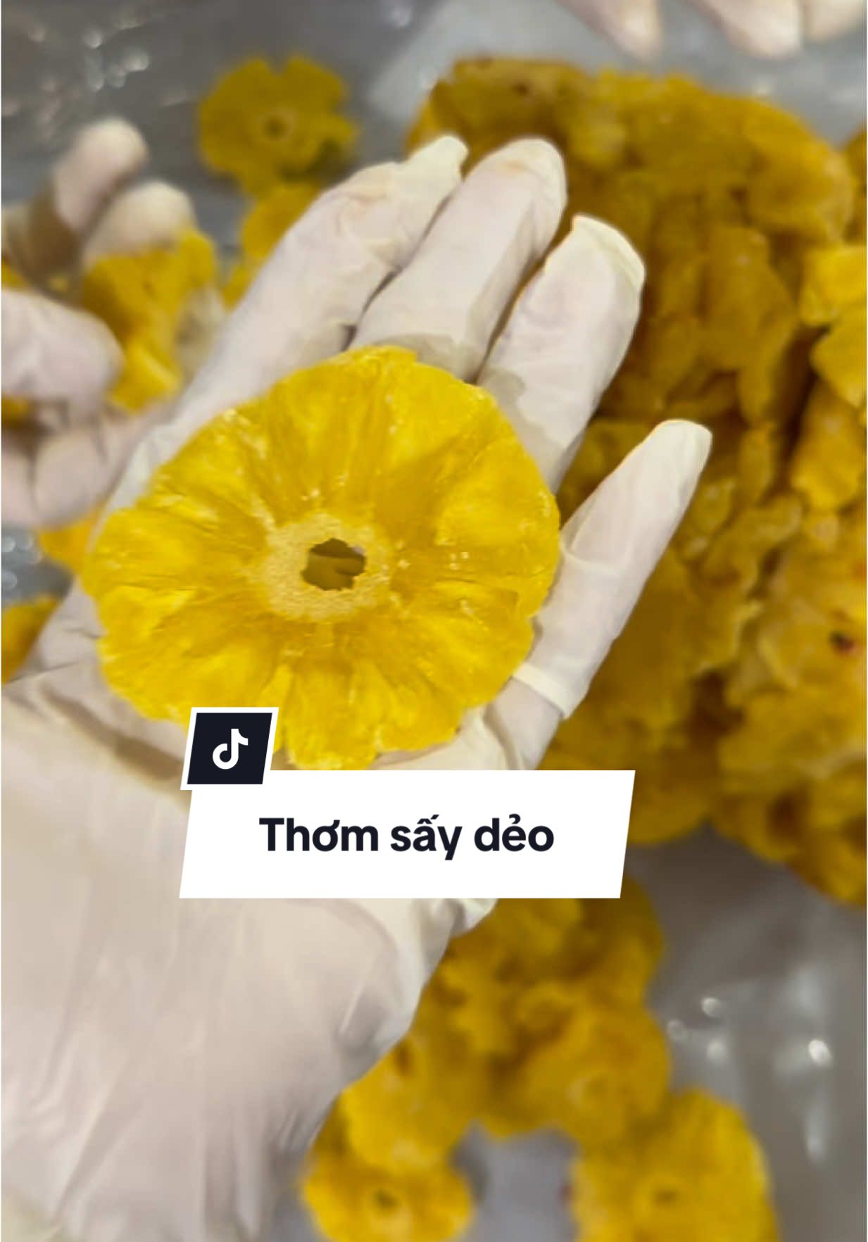 Thơm sấy dẻo#thucphamsachmero #thomsaydeo 