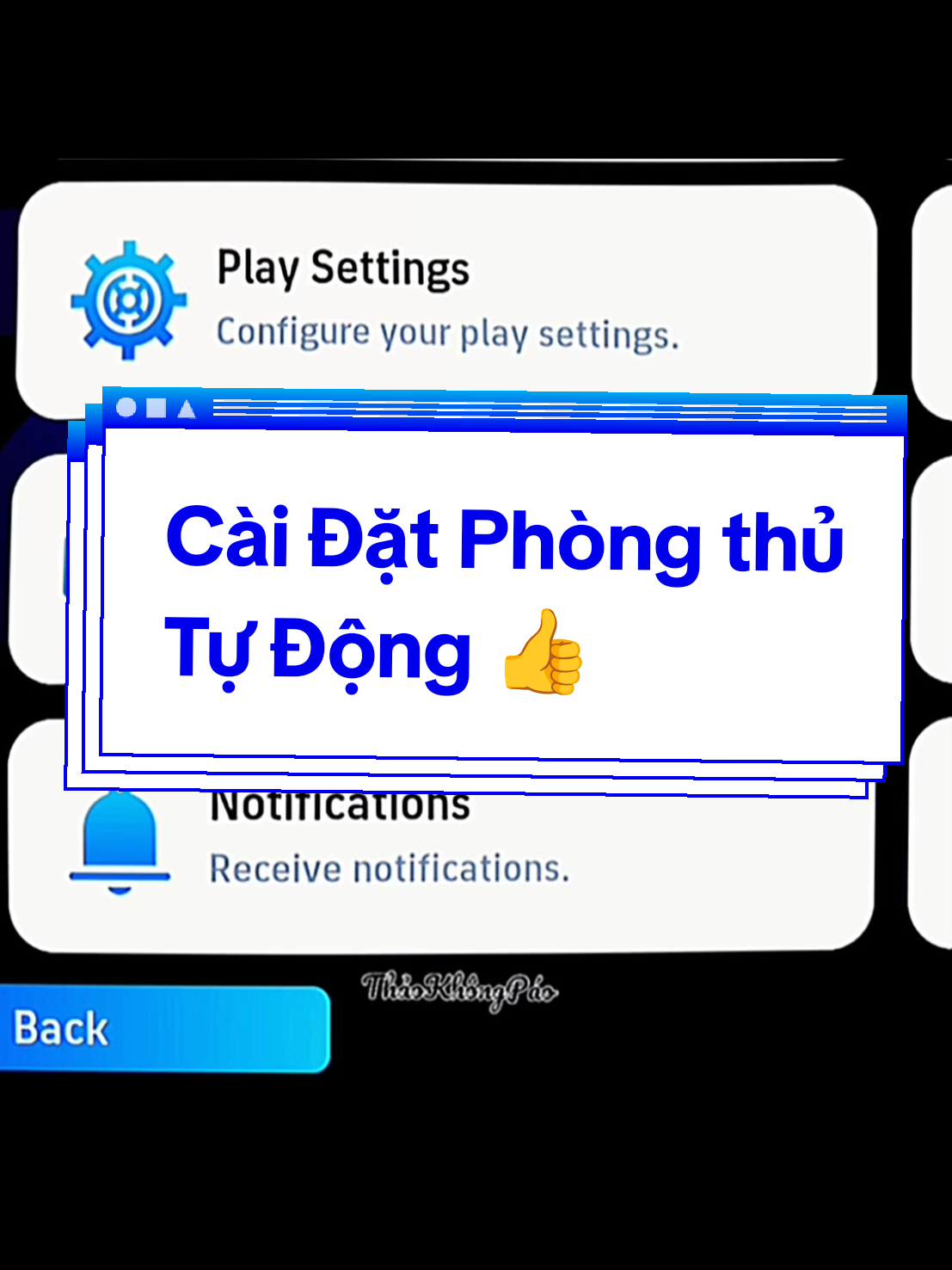 Lựa chọn Phòng thủ 