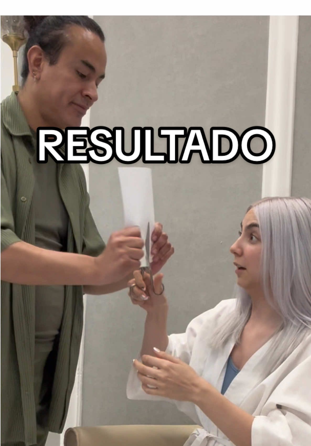 Bien merecido ese regaño😂 @Paco Félix ✨ #estilista #ferjalil #resultado #parte2 #paco #retoque #cabello #pelo 
