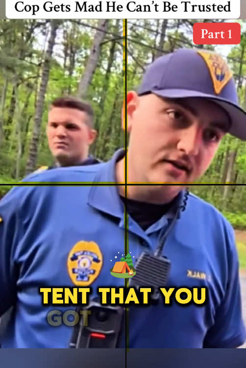Cop Gets Mad He Can’t Be Trusted #cops #police #lawsuit #unlawful #flypシ #usa🇺🇸 #1stamendment #auditingamerica 
