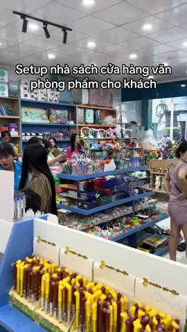 Setup Nhà sách cửa hàng văn phòng phẩm #nhasach  #vanphongpham 