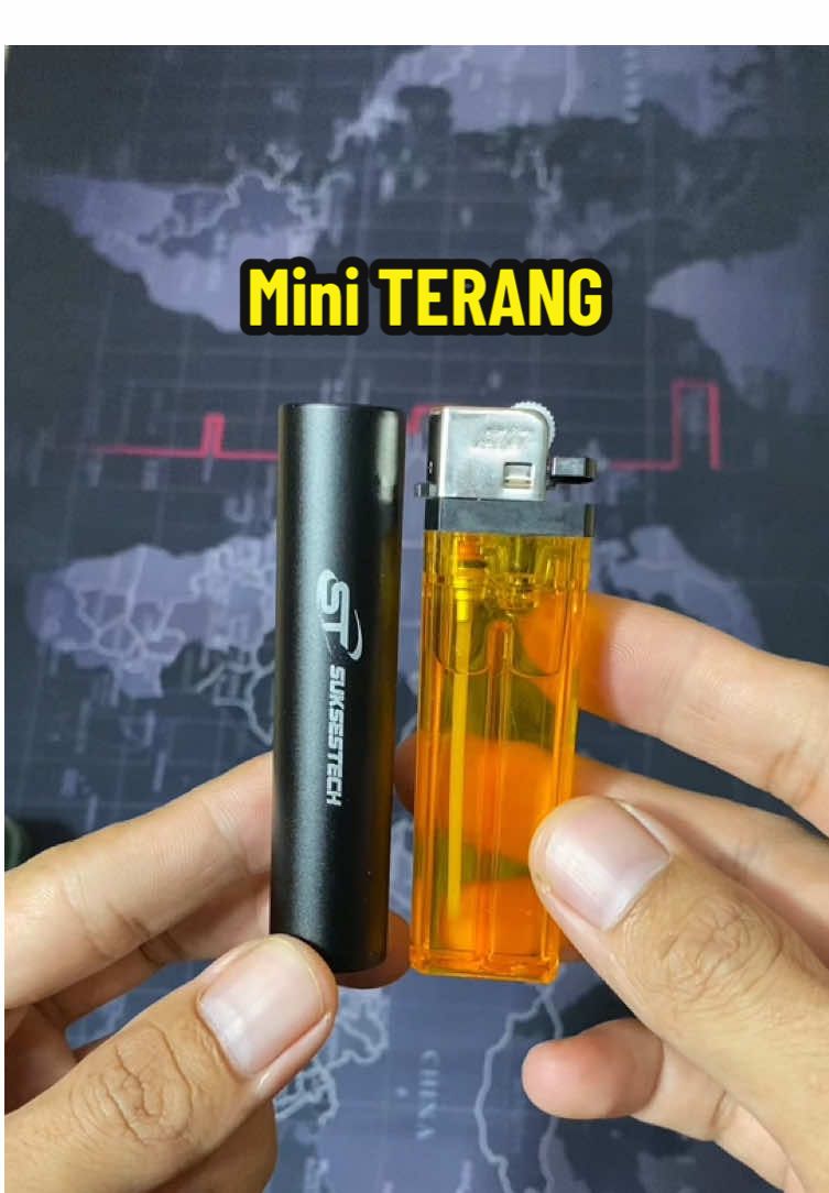 Senter mini almunium alloy,cas ulang#sentermini #suksestech #senterkecil #senterled 
