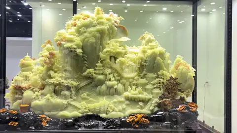 #家居摆件 #天然玉石摆件 #工艺品摆件 #玉石精雕细琢文化摆件展 
