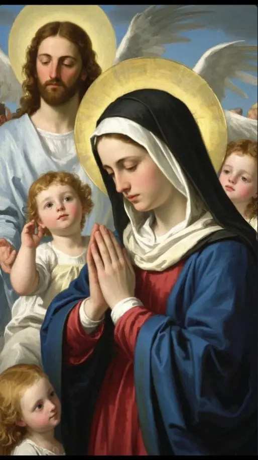The Timeless Grace of the Virgin Mary. #MotherofJesus #CatholicFaith #Christianity #DivineGrace #HolyMother #ReligiousIcon #SpiritualInspiration #fyp #foryou