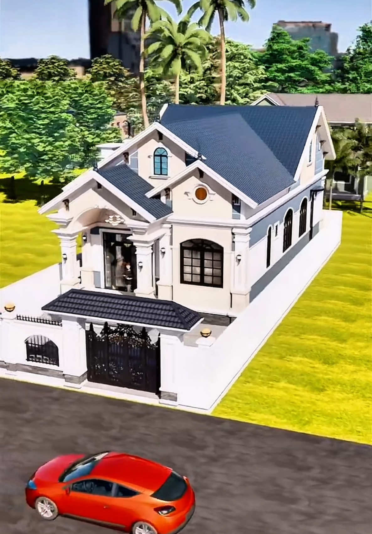 MẪU NHÀ CẤP 4 MÁI THÁI 3 PHÒNG NGỦ ĐẸP LUÔN ĐƯỢC ƯA CHUỘNG #nhacap4 #nhadep #xaynhatrongoi #nhadep2025 