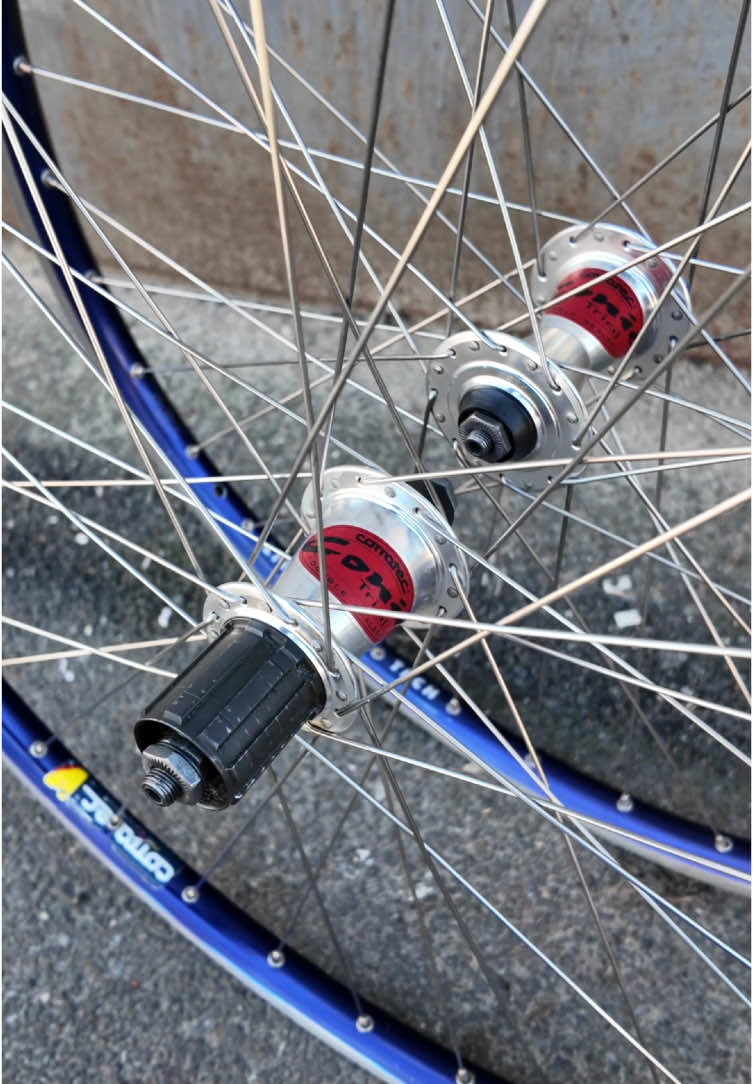 Vintage Italian 26” MTB wheels #restoration #vintagebike #bikebuild #bikerepair #bikeservice #bikerestoration #asmr 