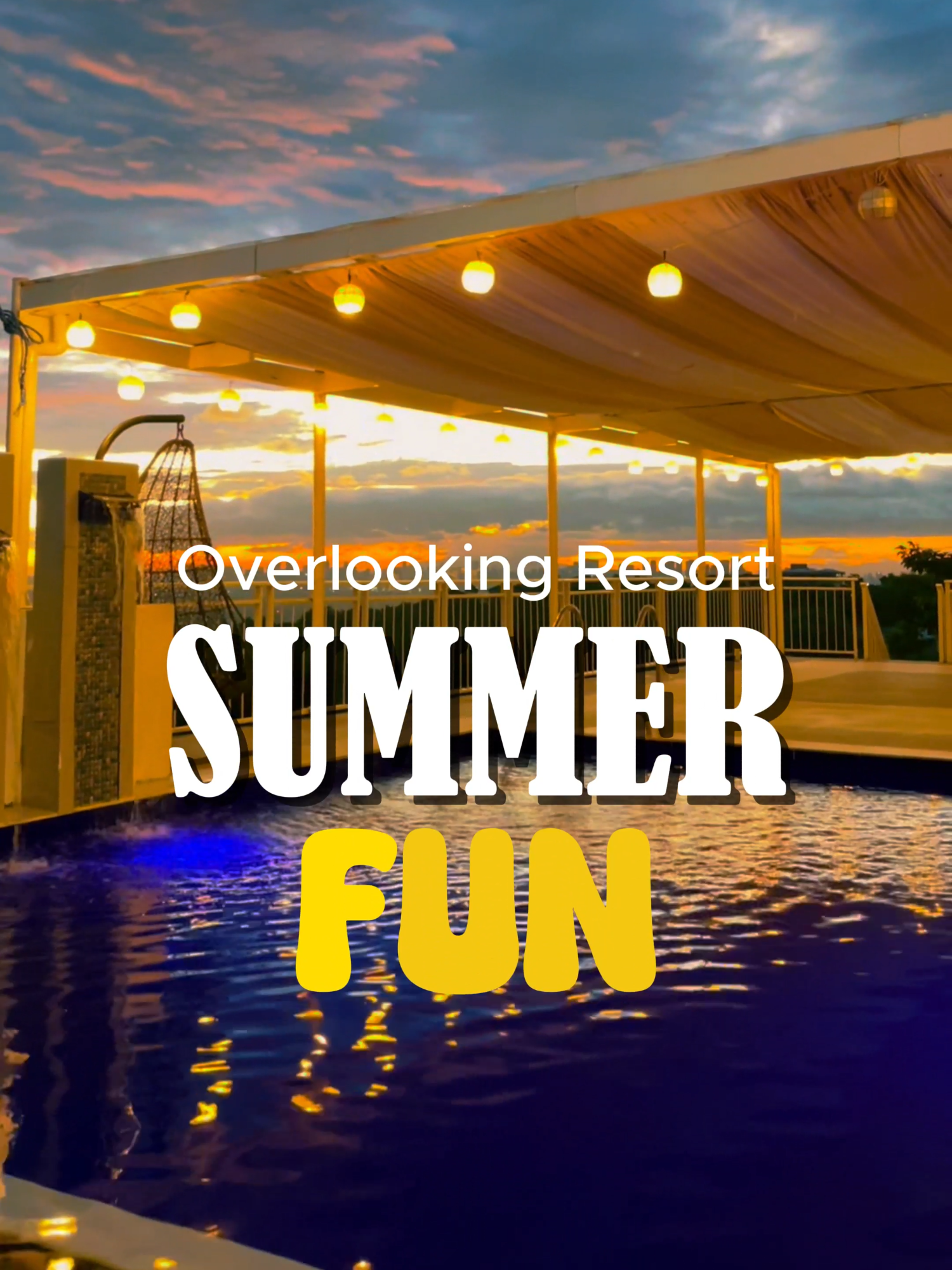 It is an incredible destination with an overlooking view of the metro and the bay is just a few minutes away from the busy city of Metro Manila. Visit Tyvo Overlooking Resort & Events Place this summer. For booking details, please message our official Facebook page: Tyvo Overlooking Resort & Events Place. 🗒️ Our resort offers a stunning view overlooking the Metro. Our party hall includes a grand staircase, ideal for your celebrant's grand entrance. Additionally, our restaurant features a hanging bridge. We provide an unbeatable all-inclusive package. We guarantee that our value cannot be matched, or we’ll beat our competitors by 5%. 📍 Tyvo Resort is located in Grand Heights, Antipolo City. 🌏 Website: www.TyvoResort.com 🎥 YouTube Channel: www.youtube.com/TyvoResort #TyvoResort #TyvoResortWedding #TyvoResortDebut #PrivateResort #AntipoloEventsPlace #AntipoloEventVenue #AntipoloCity #EventVenue #Wedding #Debut #EventsPHTyvo #cityview #swimmingpool #staycation #summer #Fy #foryoupage #foryoupageofficiall #fyp #fyppppppppppppppppppppppp