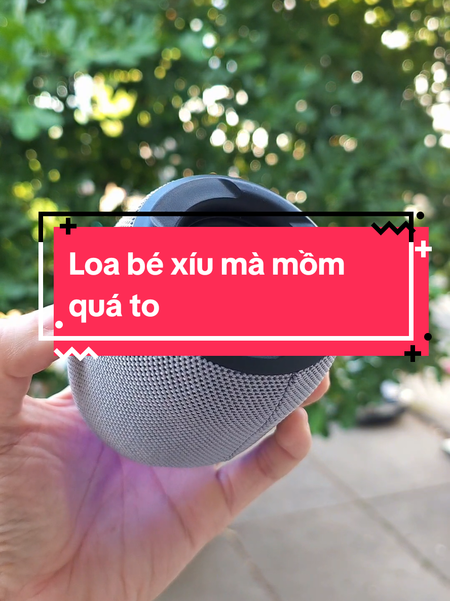 Loa bluetooth bé xíu mà cái mồm quá trời to! #cau3revieww #lensky #loa #loabluetooth #loabluetoothmini #loash309 #decor #giaitri #dodientu 