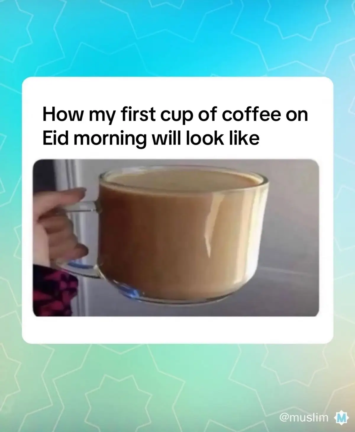 Facts 😭☕️ #eid #coffee #muslim 