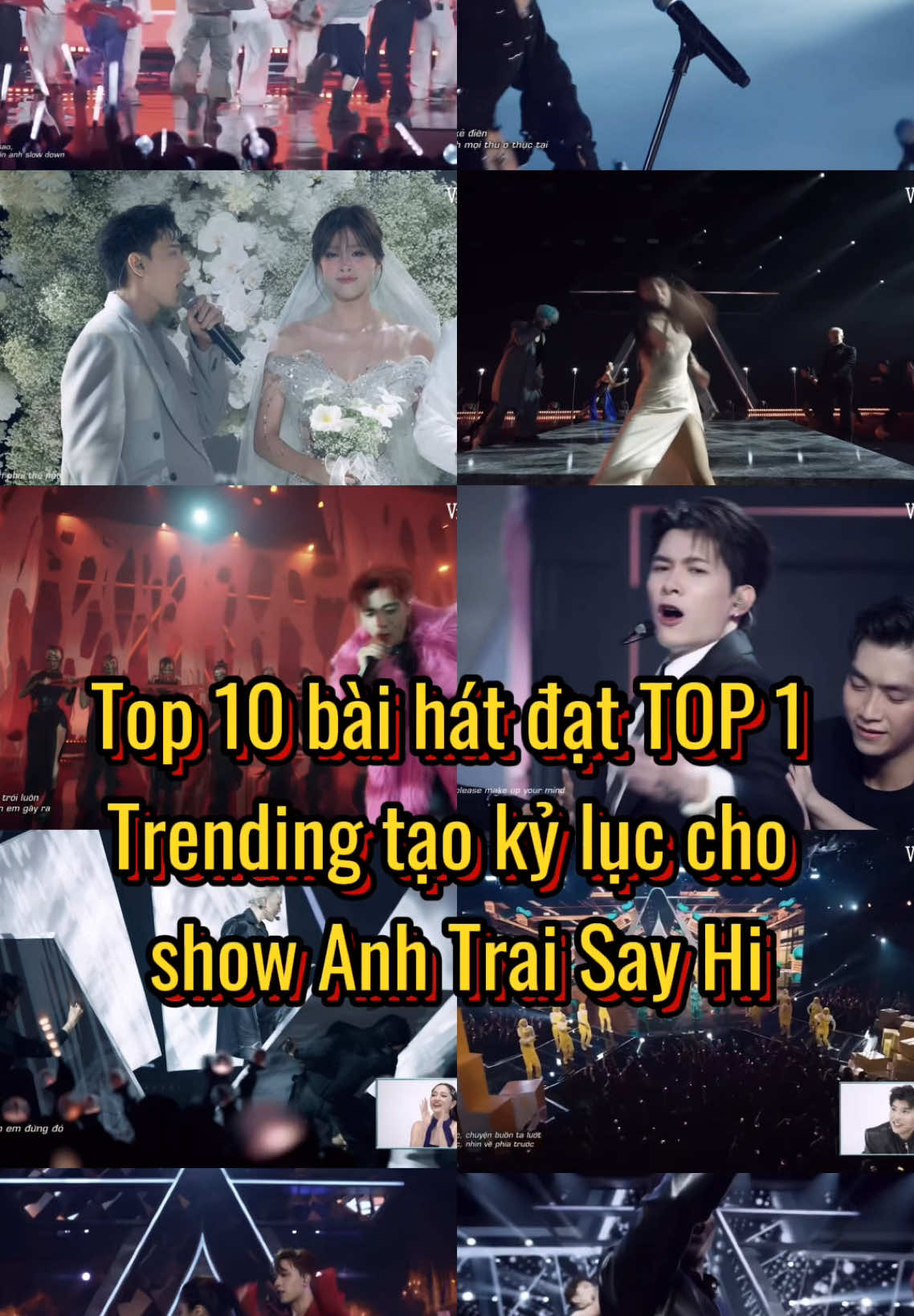Ý là top 5 ad cũng không hiểu tại sao lúc đó ad gõ kiểu gì mà lại thành thế nữa, nó là Tình Đầu Quá Chén mà sao toi ghi thành Nâng Chén Tiêu Sầu trời🥺. Concert cuối cùng của Anh Trai Say Hi tại TP Hồ Chí Minh đã là concert cuối cùng, chúng ta cùng xem lại 10 bản hit tạo nên tiếng vang cho một mùa hè có ATSH nhé #atsh #amnhac #nghesi #amnhaclamusic 