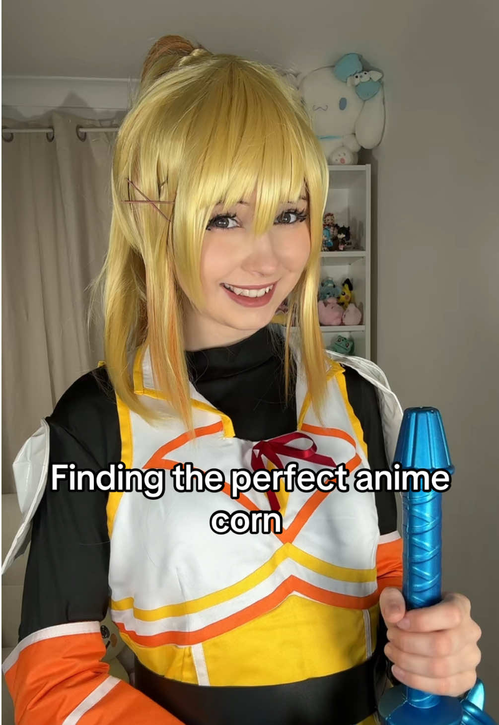 Corn is so delicious with butter #konosuba 