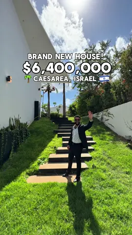 Check out this BRAND NEW Home For Sale In Caesarea Israel! 🇮🇱 🌴 #Home #luxury #realestate #israel 