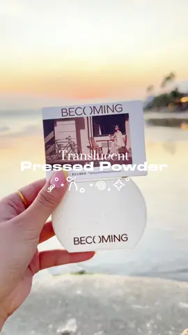 Phấn phủ tím dành cho mấy bà mê lớp nền kiềm dầu 🫰🏻#powder #translucentpowder #becoming #fyp 