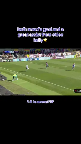 so glad meado scored on mother’s day, that was for her mum🥹 #arsenal #arsenalwomen #football #WomensFootball #woso #wsl #bethmead #chloekelly