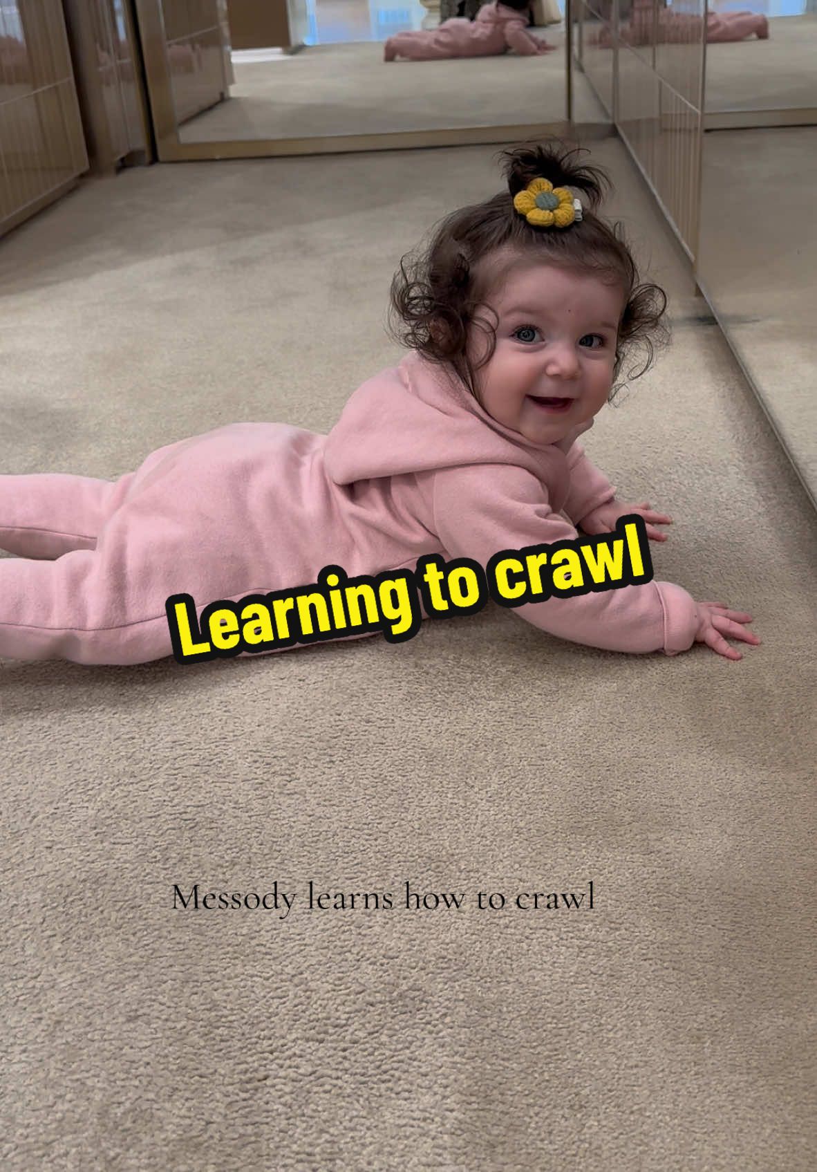 Messody learning to crawl #baby #crawl #learning 