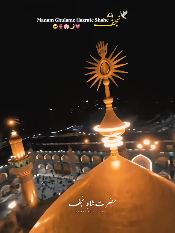 Manam Ghulame Hazrate Shahe Najaf 🌙💗🥹🫶🏻🕊️ . . . . . #yarasoolallah #yaali #aliunwaliullah #fyp #salamyahussain #karbala #aliwaly #rajab #yaalimadad #islamic_video #whatsappstatus #unfreezemyacount 