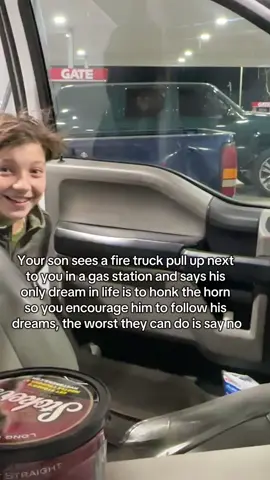 Trying to raise my kids to be brave!! #TheMosleyMess #fireman #firemenoftiktok #firemen 