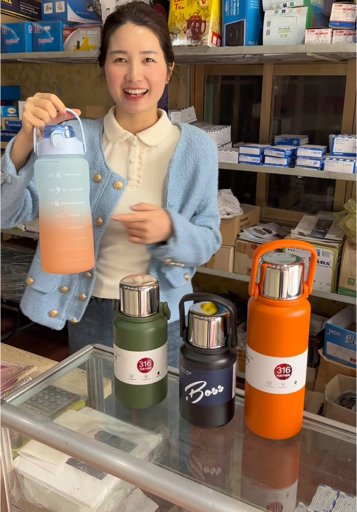 Bình giữ nhiệt nóng lạnh 20h #xuhuong #binhgiunhiet 