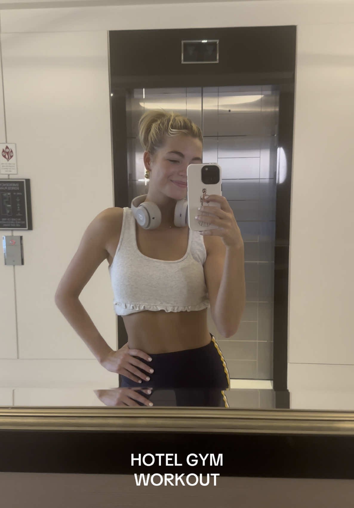 hotel gym workout x lower body burn 