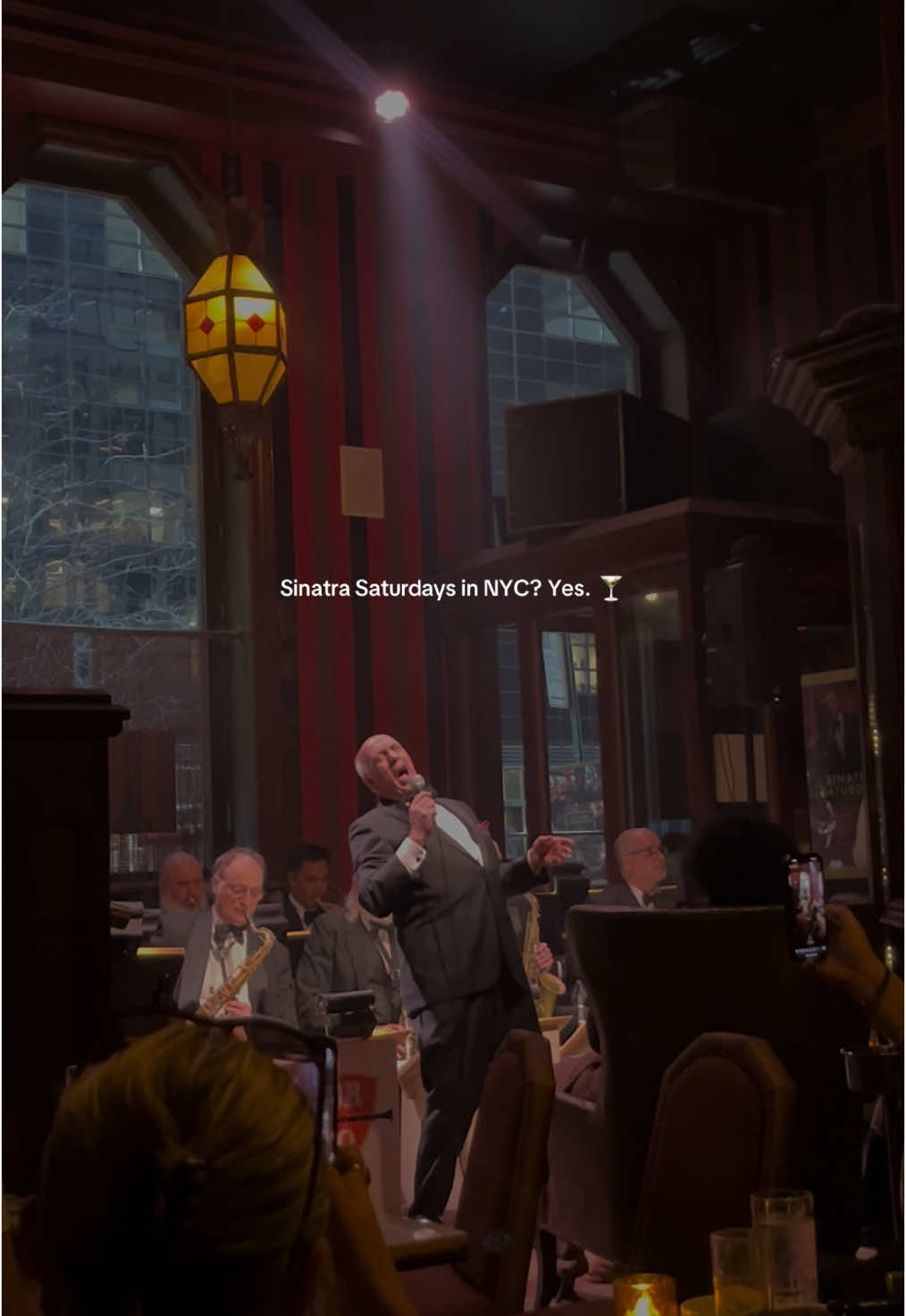 bucket list moment!✨ #nycthingstodo #fyp #franksinatra #nycbars #sinatrasaturdays 