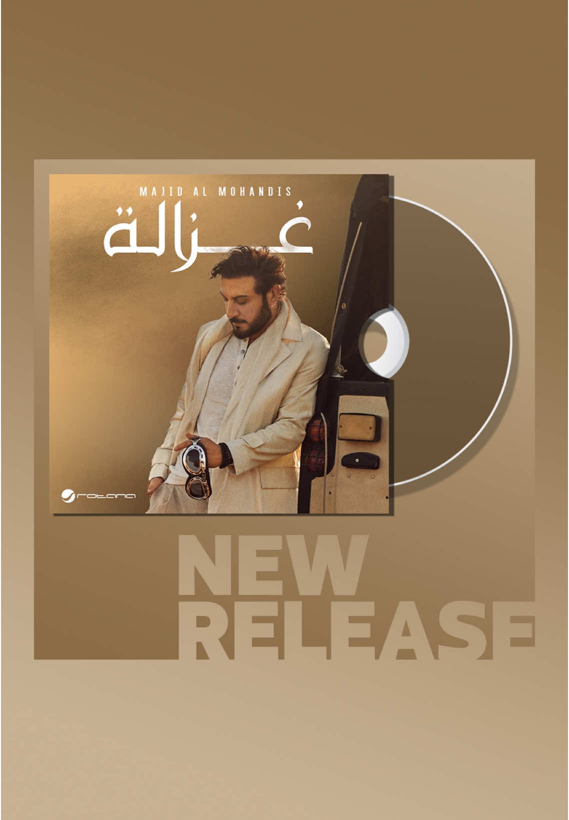 عيدية صوت الحب وصلت❤️‍🔥!  #غزالة 🦌  جديد ⁧‫#ماجد_المهندس‬⁩🤩 @ماجد المهندس  ‏ ⁦‪#RotanaMusic