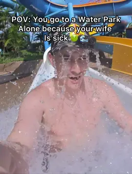 Honestly… as a 24 year old man, that was fun 🤩  #pov #alone #waterpark 