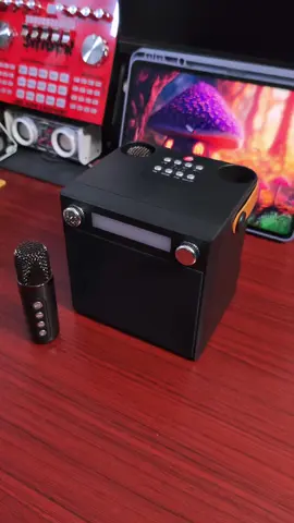 Jiditech Portable Karaoke Set Wireless Bluetooth Karaoke Speaker with Dual Microphone 3D Stereo 💙✅ #karaoke #speaker #music #portablekaraoke #ktv #bluetoothspeaker #speakerbluetooth 