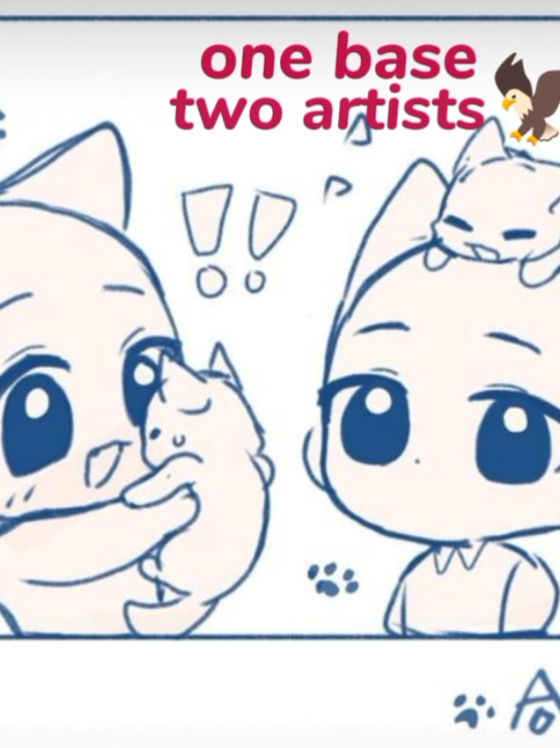 another collab,yes(don't stop me) with •| @່ |• #collaboration #artist #arttiktok #chibi #fyp #digitalart #digitalartist #artcollab #art #artistsoftiktok 