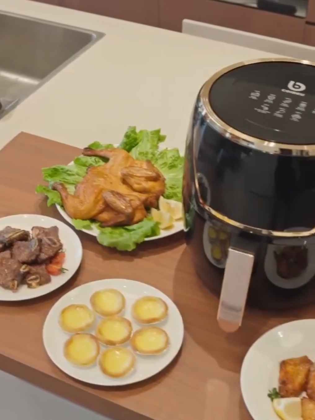COIBEU® Fritadeira inteligente Air fryer Automático Grande Capacidade Mecânico Knob Digital Touch #airfryer #fritadeiraeletrica #fritadeiraelétricaairfryer #Airfryer 