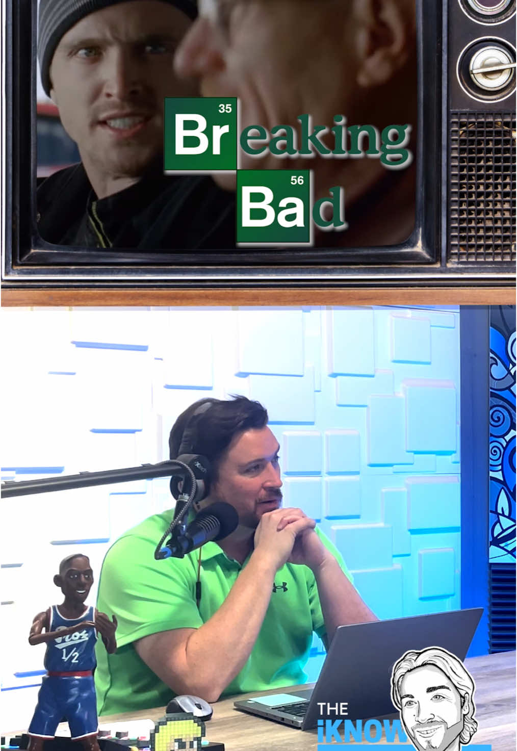 In The Background of Breaking Bad. iKnowBadeaux Podcast Episode 327: Be Kind Rewind 2008 #Nostalgia #Podcast #BreakingBad #WalterWhite #JessePinkman #BryanCranston #AaronPaul #MakingOf
