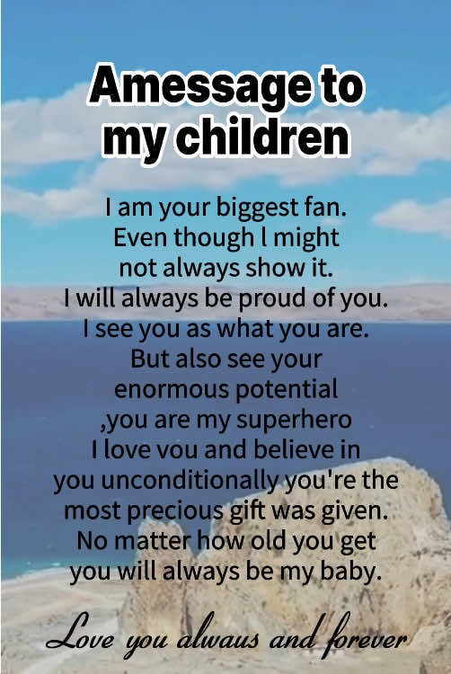 Amessage to my children #family#son#moactiv#populartiktok#grandson#grandson#grandpa#chirstmas#gift#grandma#dad#kids#mom