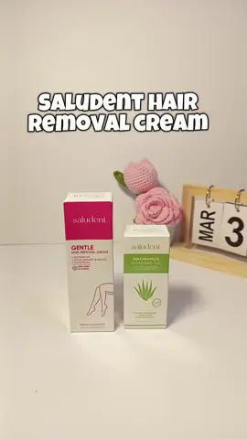 Painless hair removal 😍✨ #hairremoval #saludent #whiteningcream 