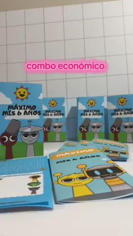 Triptico didáctico + bolsita para cumple! Combo económico 🤩🔥 #cumpleaños #emprender #bolsitasdedulces #sprunki #sprunkifandom #tripticopersonalizado #idea #paratii 