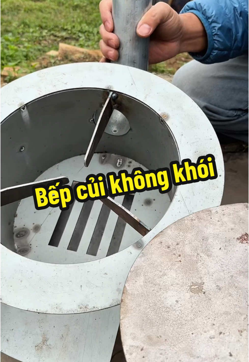 Bếp củi không khói #bếp #bepcui #bepcuikhongkhoi #shopphongchi #phongvu88 #giadungtienich 