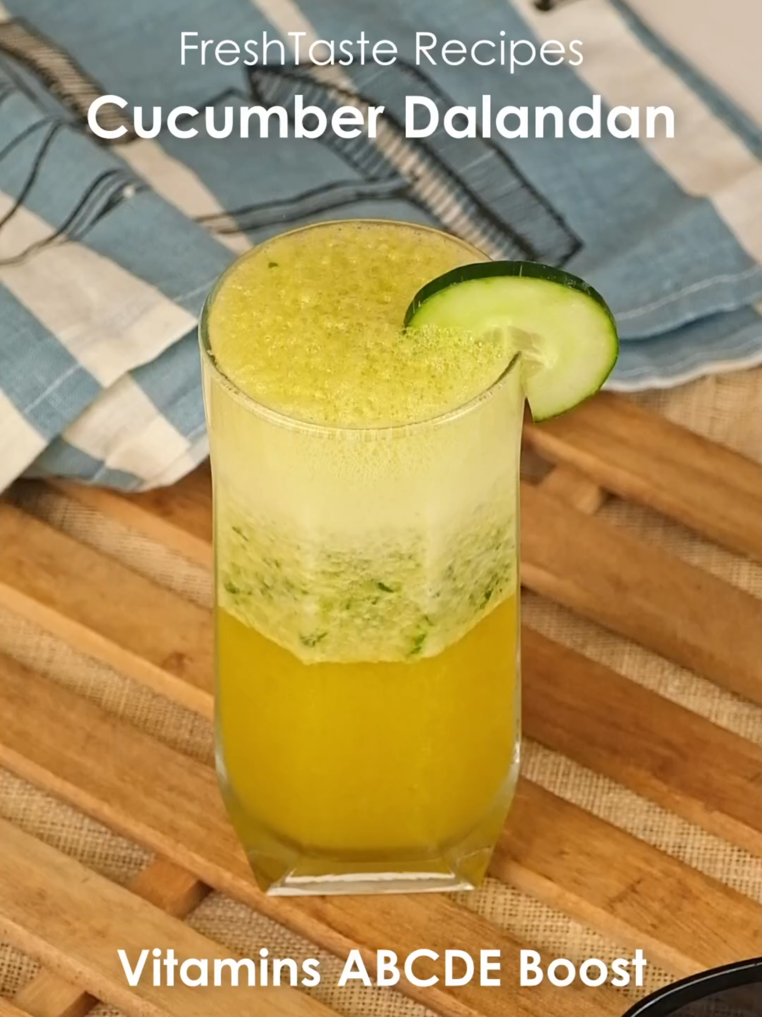 Beat the heat with this quick Cucumber Dalandan drink! ☀️ Packed with vitamins A to E - all these nutrients in one can.  INGREDIENTS Dalandan Base: 1 can (240 ml) Locally Dalandan 1 cup (100 - 120 g) cucumber, deseeded, sliced and with skin Ice cubes 1 - 2 tsp white sugar PROCEDURE Drink Assembly: 1. In a blender, blend Locally Dalandan, sliced cucumbers, and white sugar.  2. In a glass, add ice cubes. Pour Locally Dalandan and cucumber mixture. No. of servings: 1 - 2 Preparation time: 5 - 10 minutes  @nutriasiachannel #LocallyABCDE #LocallyDaily ##FYP #foryoupage #recipeshare #eatwithme #asmrmukbangfood #mukbang #cravingsatisfied #hacksandtips #healthydrink #immunitybooster #cucumber#nutriasia #nutriasiatastetalk #tastetalk