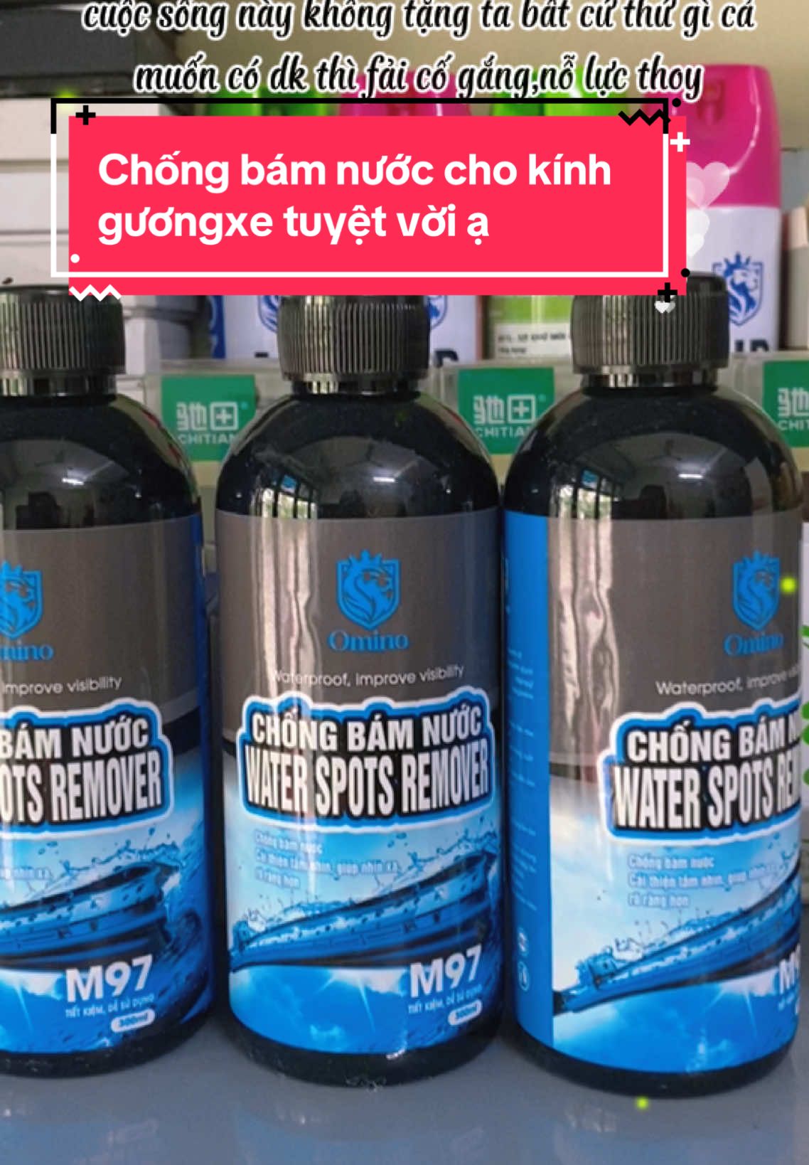 Chống bám nước gương kính xe cho mùa mưa ạ #laixeantoan #phukienoto #đồchoixe 