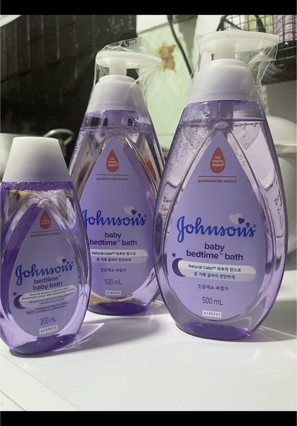 Bộ 2 sữa tắm gội Johnson’s Baby Bedtime 500mlX2 cho Bé 😍#tamgoichobejohnsons 🥰