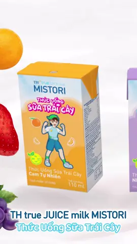 Thức uống sữa trái cây TH true JUICE milk MISTORI với nhiều vị thơm ngon