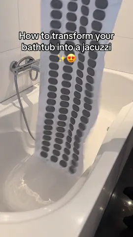 And all of that in just 2 minutes 😍 #bubblemat #jacuzzi #homespa #bathtime 
