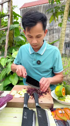 Combo 3 dao thép Nhật tặng kèm 1 kéo Nhật sk5 xịn cắt thái Ngọt ngay! #daonhat #dao #daothaithit #combo3daonhat #keosk5 #dogiadungtienich #vochongnhaque
