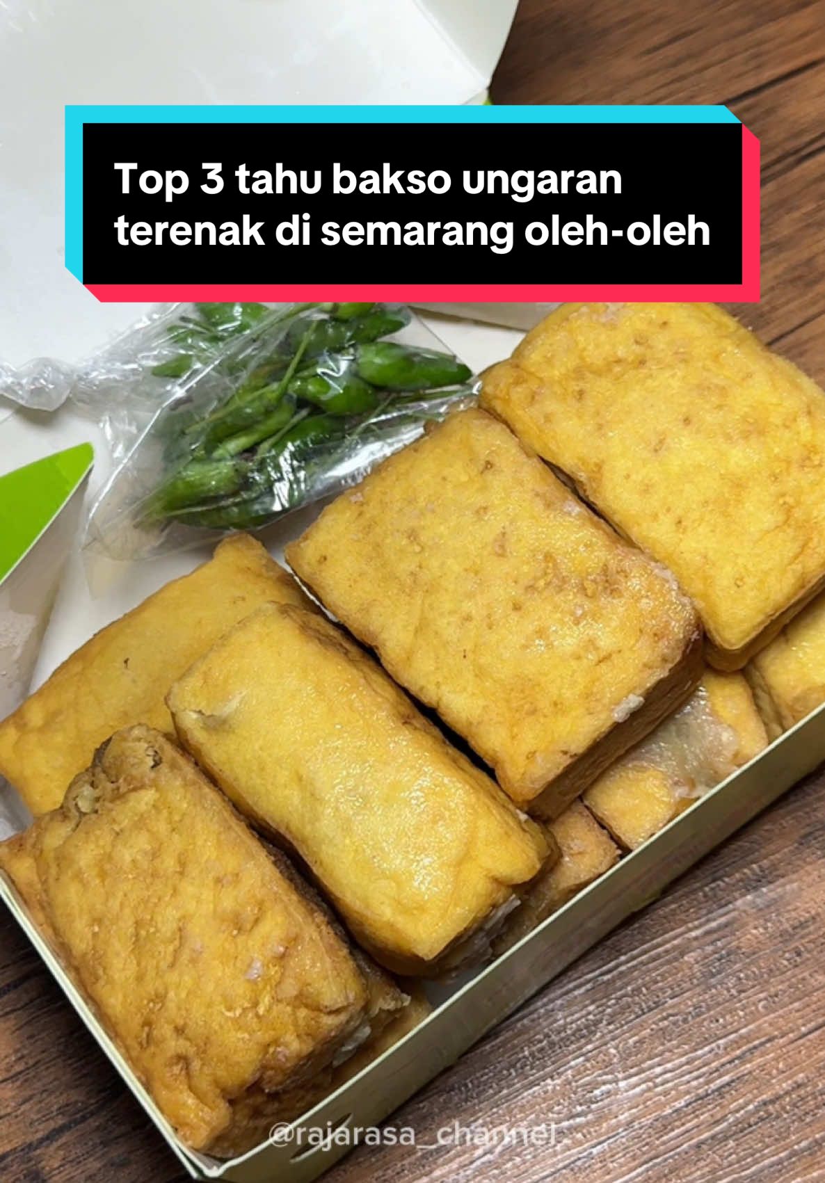 Nemu top 3 tahu bakso terenak di semarang… siapa nih yang lagi di semarang dan nyari oleh2 tahu bakso? Ini bisa jadi alternatif sih hhee. Kalau kalian langganan tahu bakso di mana nda? #rajarasachannel #kulinersemarang #kulinersemarangrecommended #kulinersemarangenak #kulinermurah #fypsemarang #semarang #tahubaksoungaran #tahubaksosemarang #tahubaxoibupudji #tahubaksobupudji #tahucahungaran #tahubaksobuwahyu #tahubaksoenak #tahubakso #fyp #fypシ゚ #serunyakuliner 