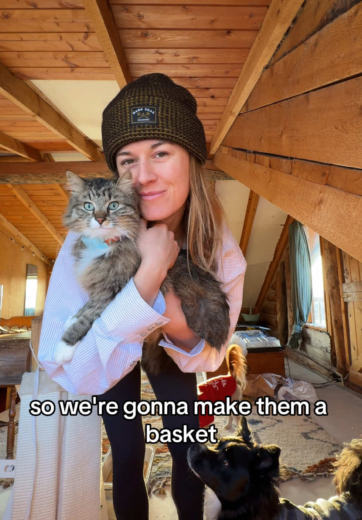 also love the basket itself, i found it at a thrift store last week #montana #spring #homestead 