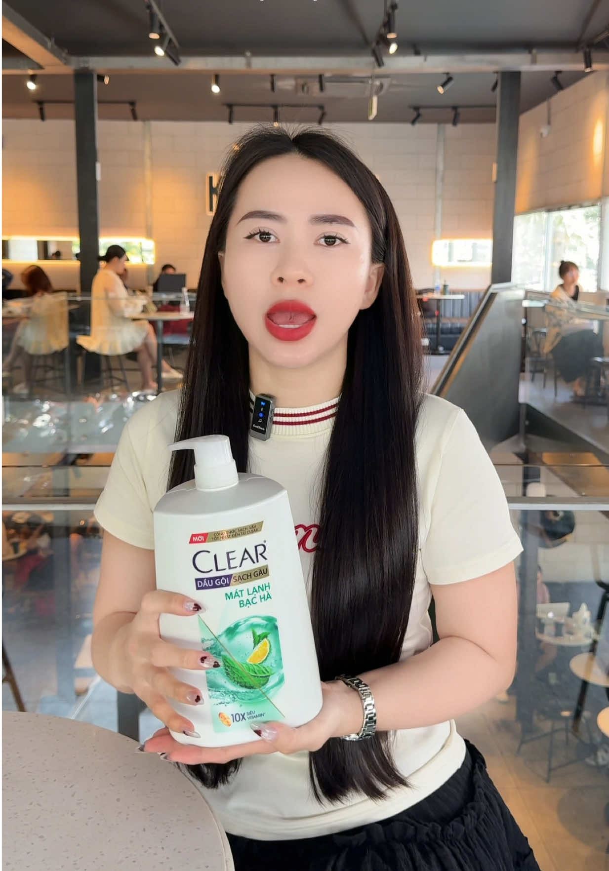 Dầu gội sạch gàu Clear mát lạnh #daugoiclear 