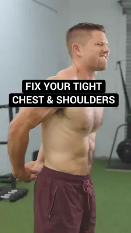 Stretching your chest will only get you so far. The reason is that while you may create some space and elongation of muscles, you aren’t educating the body how to maintain that opened space. Here’s how you can do that! —— #shoulderpain #shoulderpainrelief #chestpain #pecs #posture #posturecorrection #postureexercises #posturematters #posturecorrector