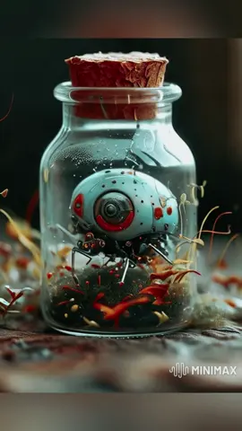 New life #visualalchemy #newlife #creatures #jars #ai #robots