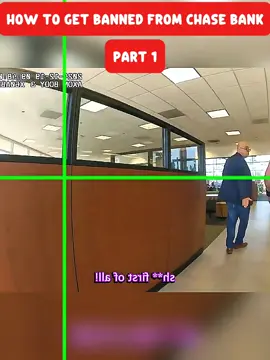 part 1 how to get banned from chase bank#cops #policeofficer #usa #copsoftiktok #copstiktok #bodycam 