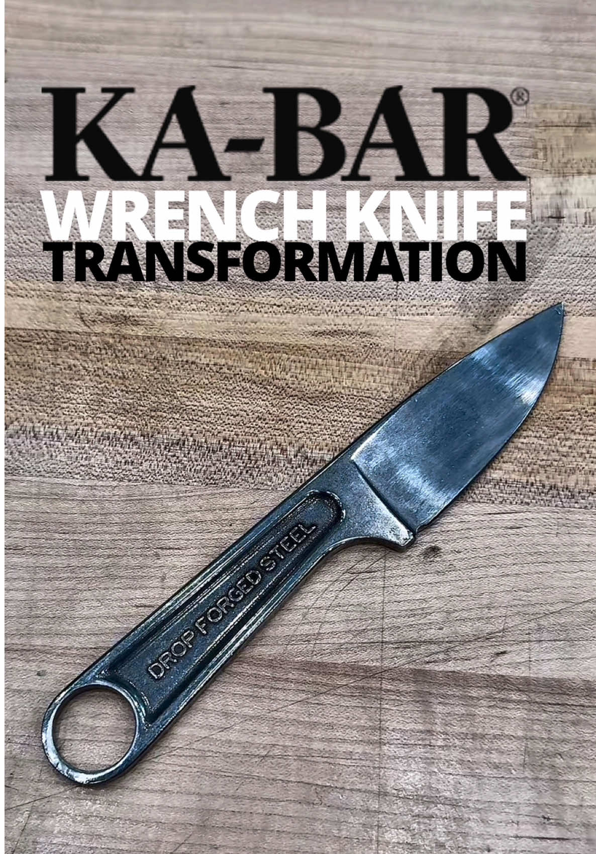 From toolbox to tactical. Watch this KA-BAR Wrench Knife get the M81 Greyscale treatment—smooth, stealthy, and seriously satisfying. #Cerakote #M81Greyscale #KABAR
